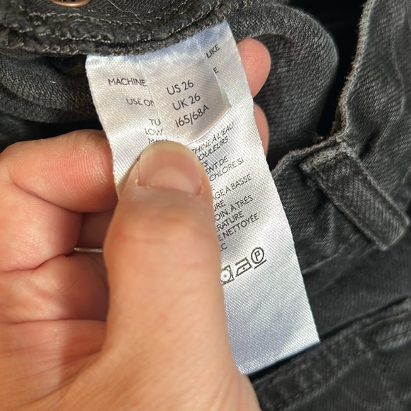 We the Free Bren Boyfriend Black Dostressed Jeans - Picture 8 of 10